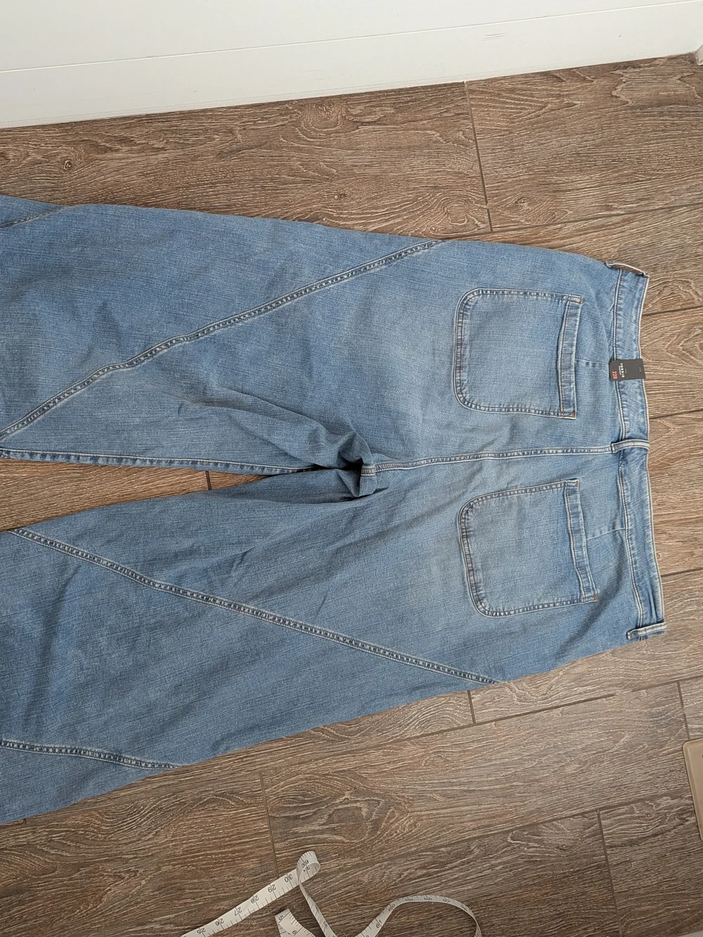 NWT Torrid Perfect Wide Leg Vintage Stretch Twisted Seam Jeans Size 22 Reg New - Picture 11 of 11